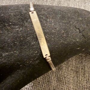 Vintage Elco Sterling Silver ID Bracelet – Classic Engraved Bar “Gena”